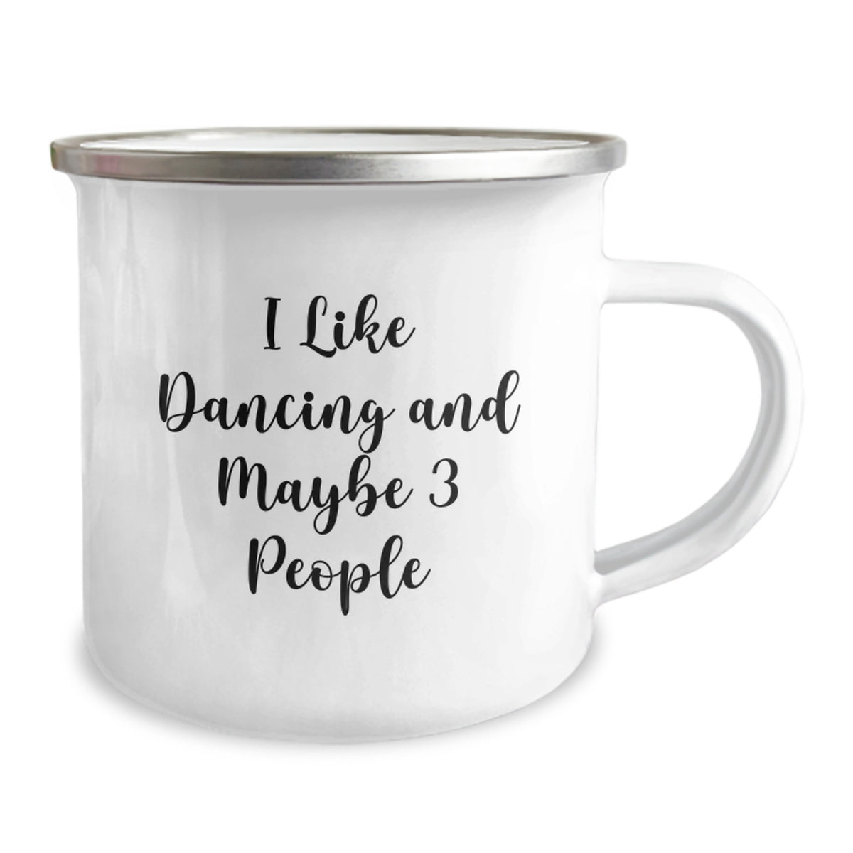 Christmas Gift for Her - I Like Dancing Present Camping Mug - Image 2