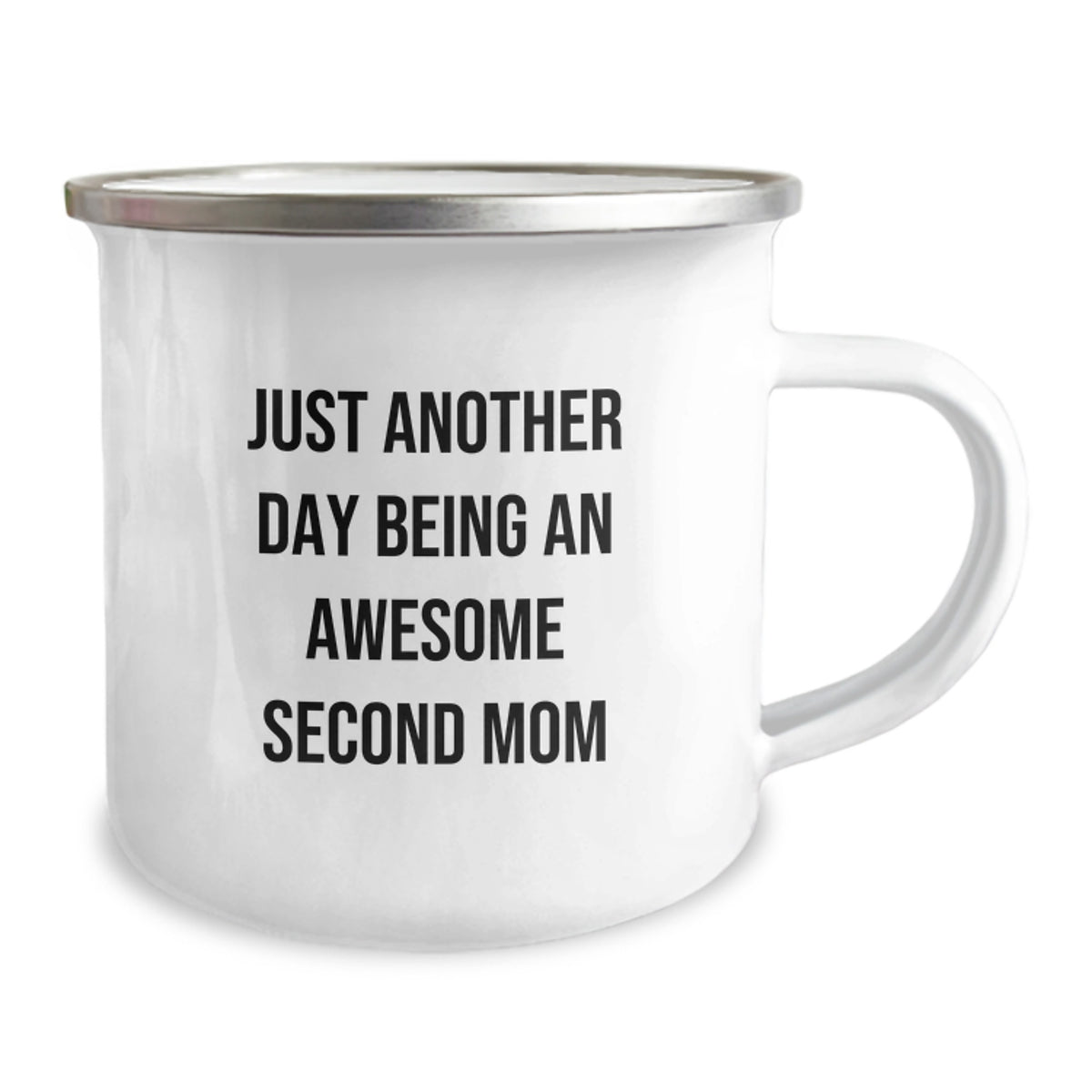 Second Mom Gift for Her Awesome Second Mom Keepsake Camping Mug - Image 2