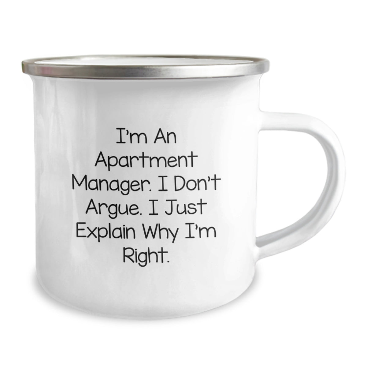 Apartment Manager Camping Mug Gift for Him - A Righteous Keepsake - Image 2