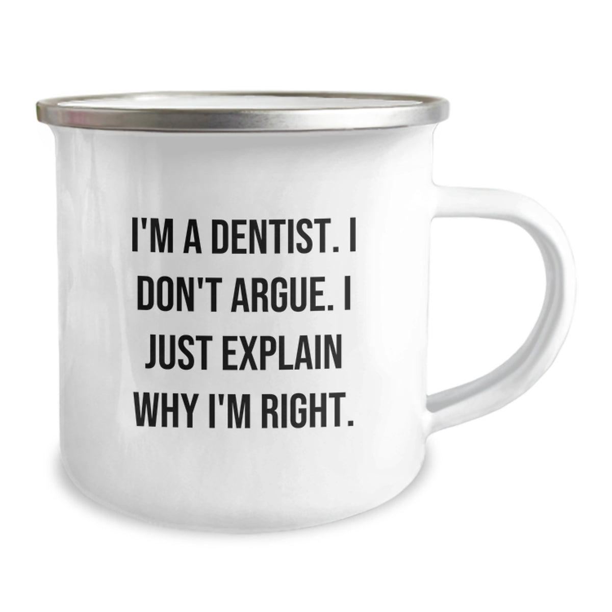 Birthday Gift Dentist Camping Mug for Her Present - Image 2