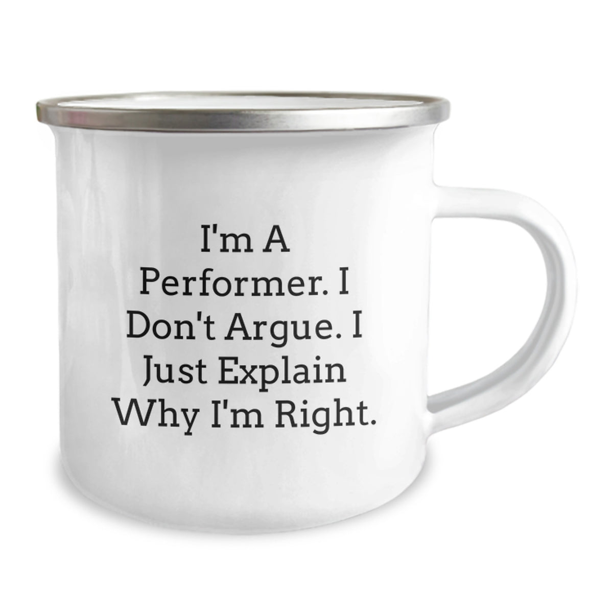 Performer Camping Mug Gift for Him - I'm A Performer Keepsake - Image 2