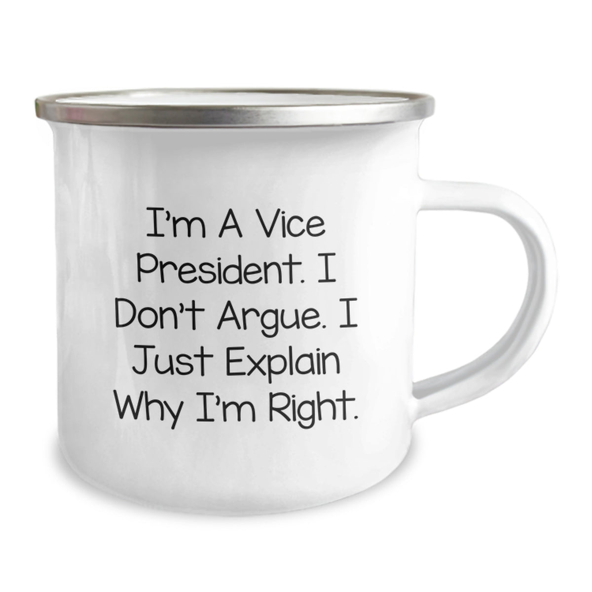 Vice President Gift for Him - A Righteous Keepsake Camping Mug - Image 2
