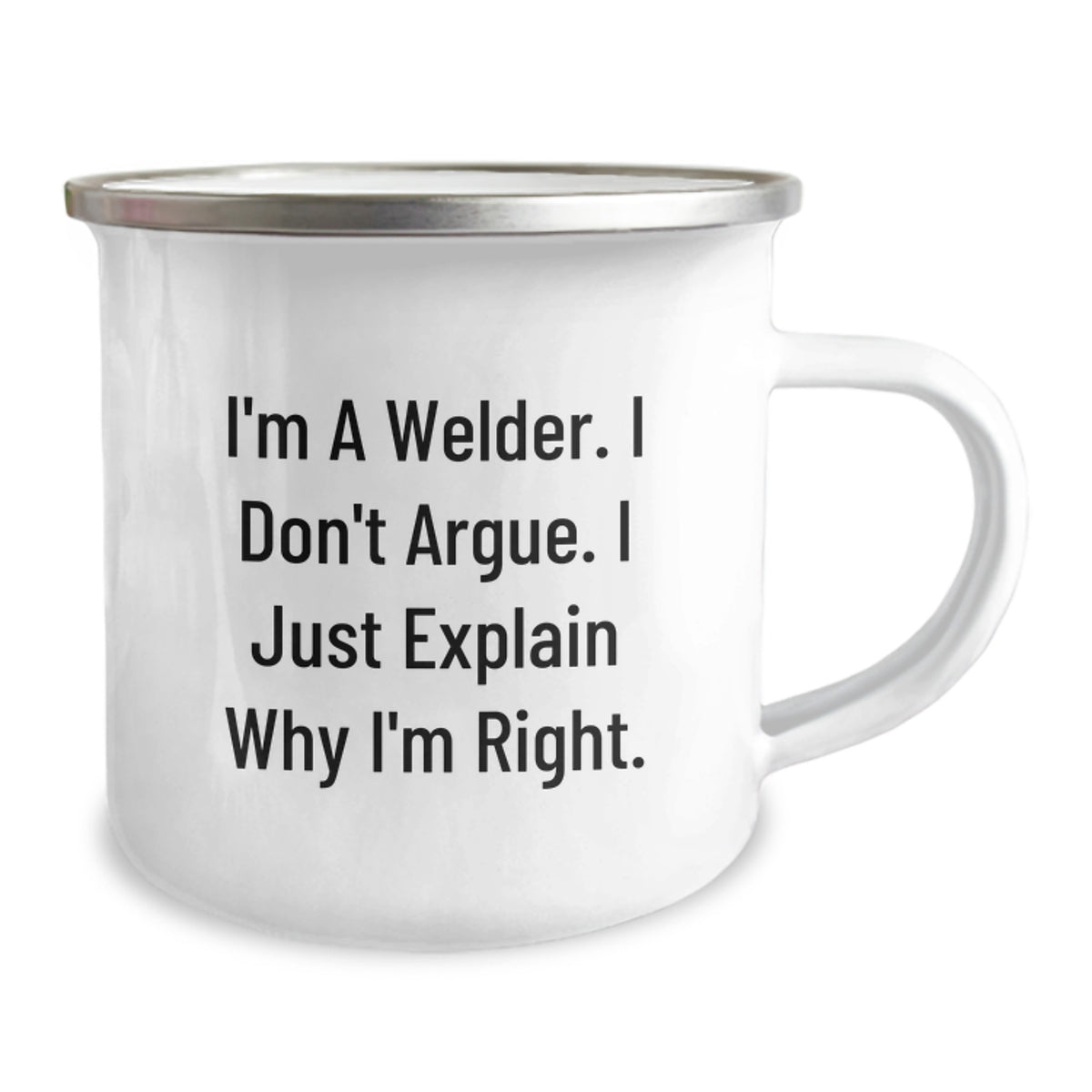 Welder Gift for Him - A Thoughtful Keepsake Mug with a Righteous Quote - Image 2