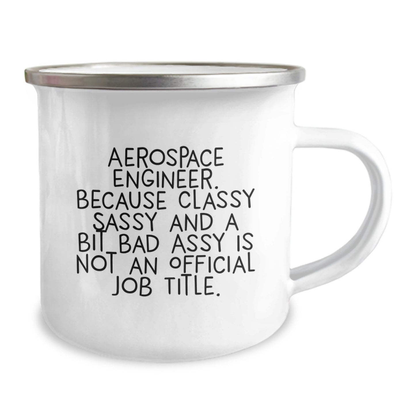 Funny Aerospace Engineer Gifts, Christmas Unique Gifts for Aerospace Engineer, Camping Mug with Sass Quote - Gifts from Friends to Aerospace Engineer Coworkers - Image 2