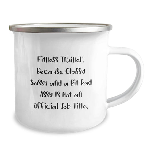 Premium Fitness Trainer Camping Mug Keepsake Birthday Gift for Him - Image 2