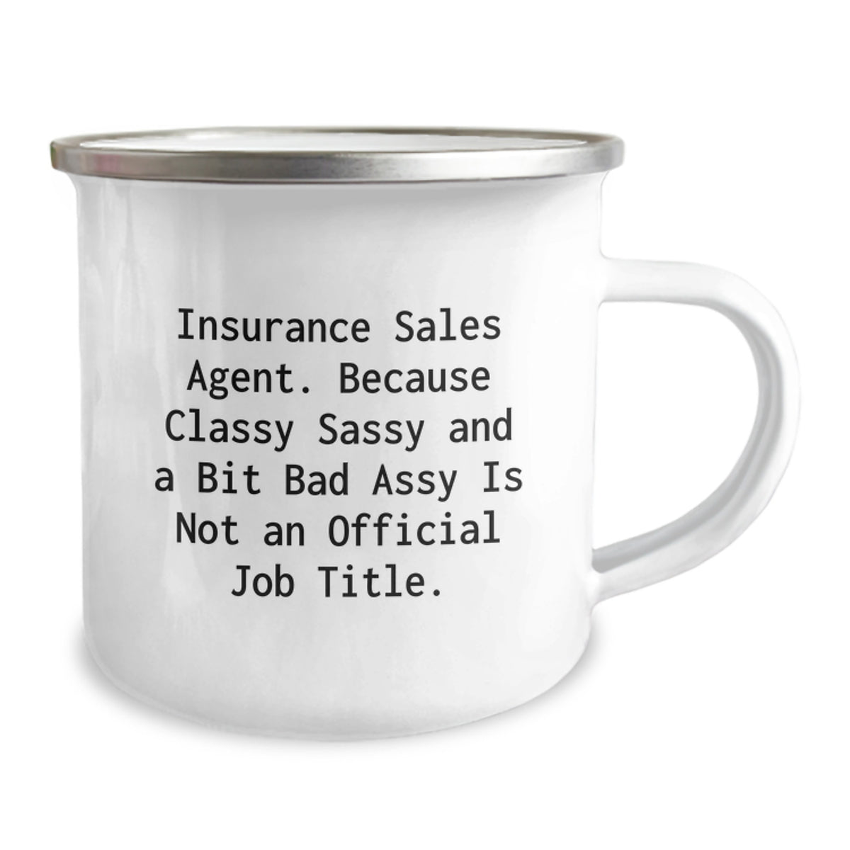 Insurance Sales Agent Keepsake Camping Mug for Him Christmas Gift - Image 2