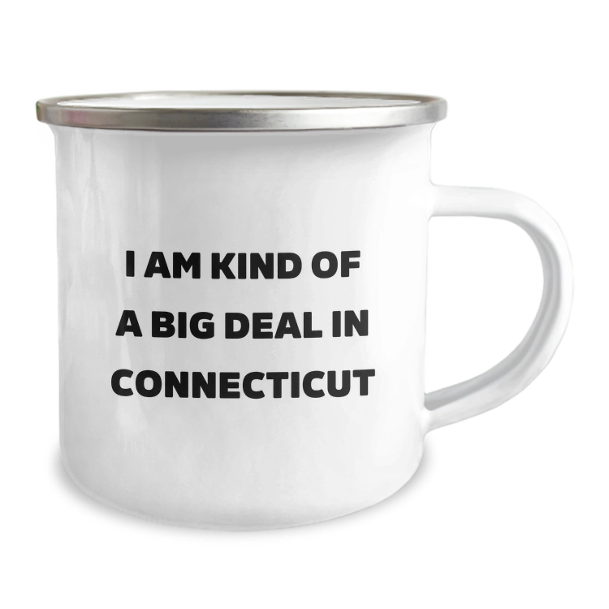 Funny Connecticut Camping Mug for Birthday, 'I Am Kind Of A Prime Selection In Connecticut' Gifts from Family to Connecticut Men - Image 2