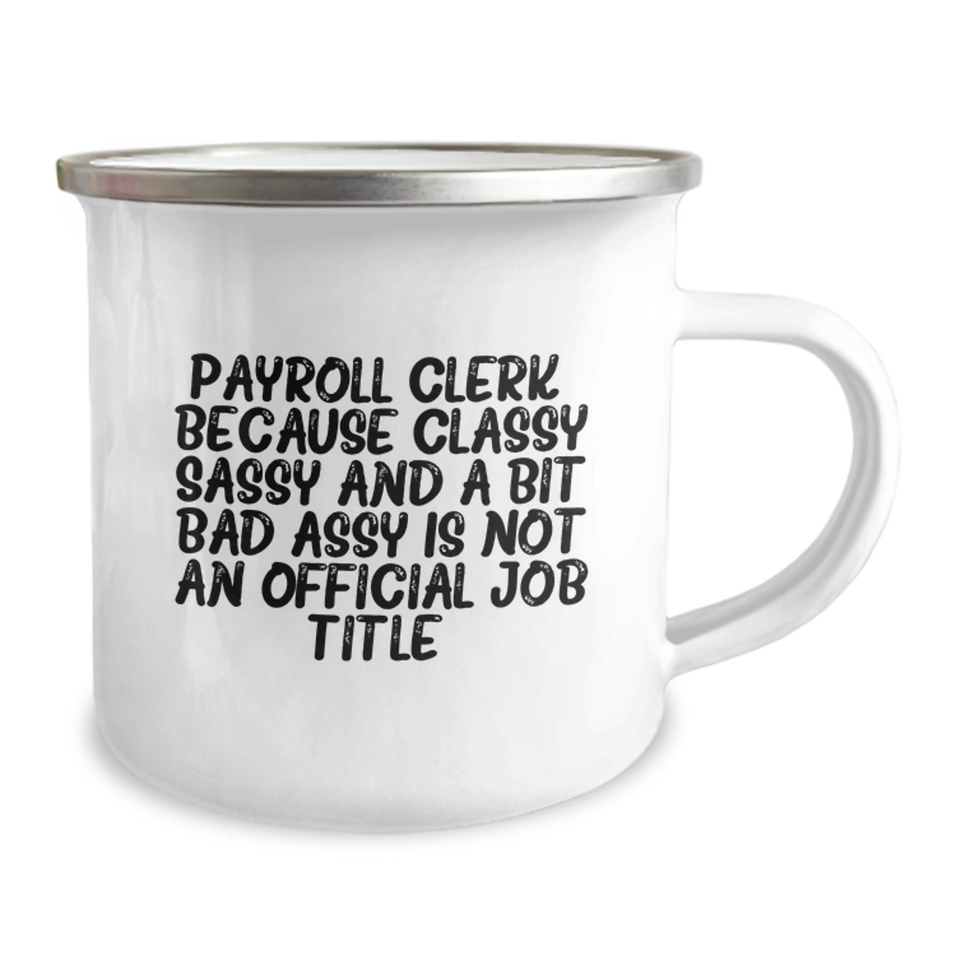Fun Funny Payroll Clerk Gifts for Friends, Camping Mug with Inspirational Quote Graduation Unique Gifts from Coworkers - Image 2