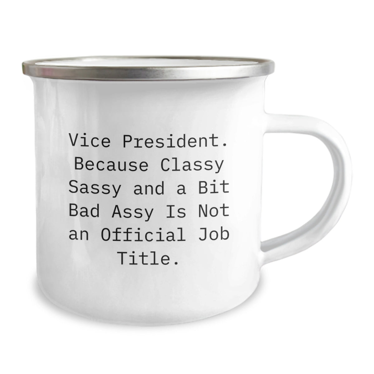 Birthday Gift Camping Mug for Her – Vice President – Present - Image 2
