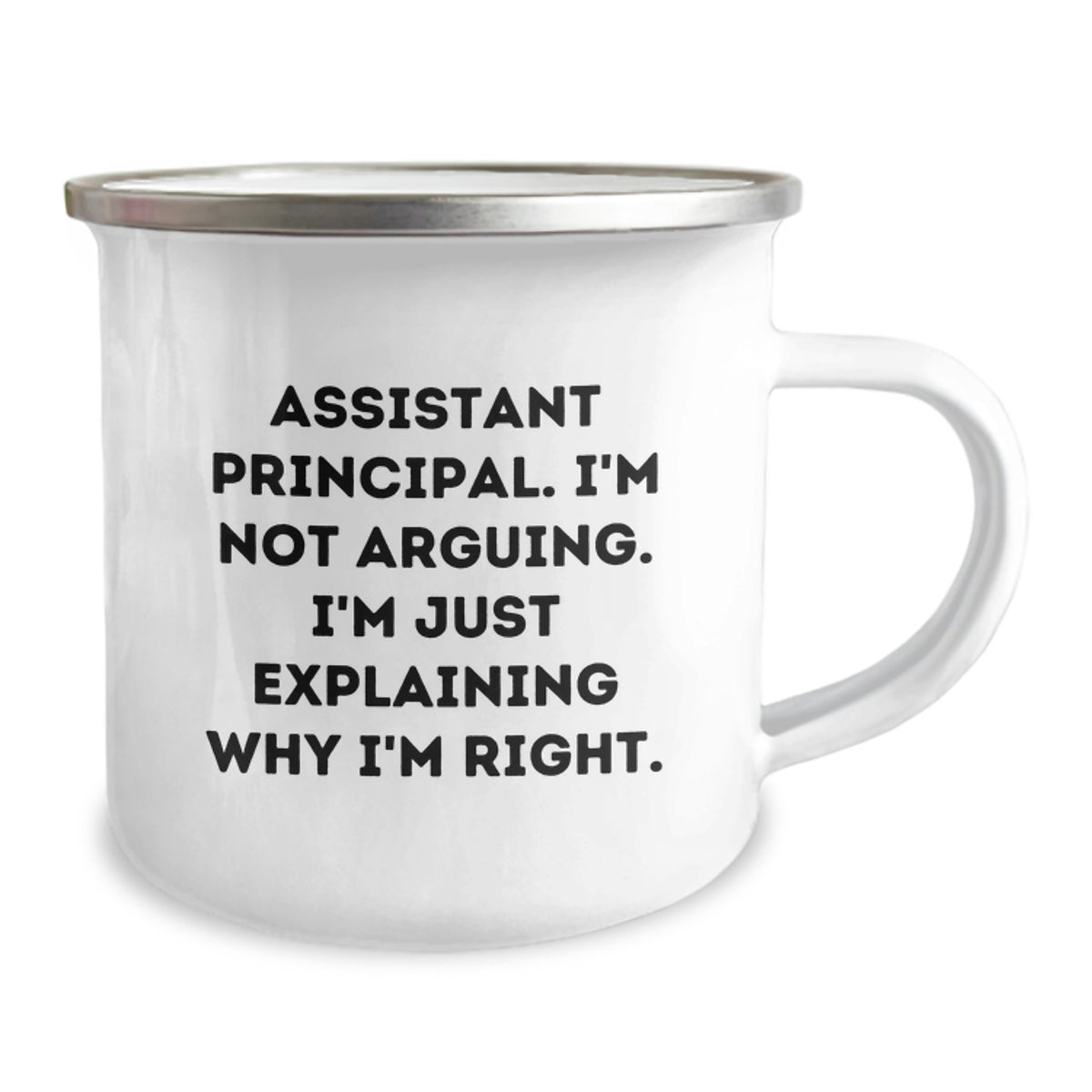Assistant Principal Gift for Him - A Righteous Keepsake Camping Mug - Image 2