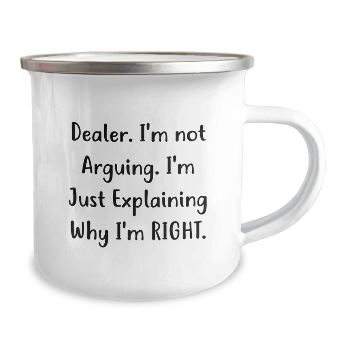 Camping Mug Gift for Him - Dealer Quote Keepsake - A Righteous Present - Image 2