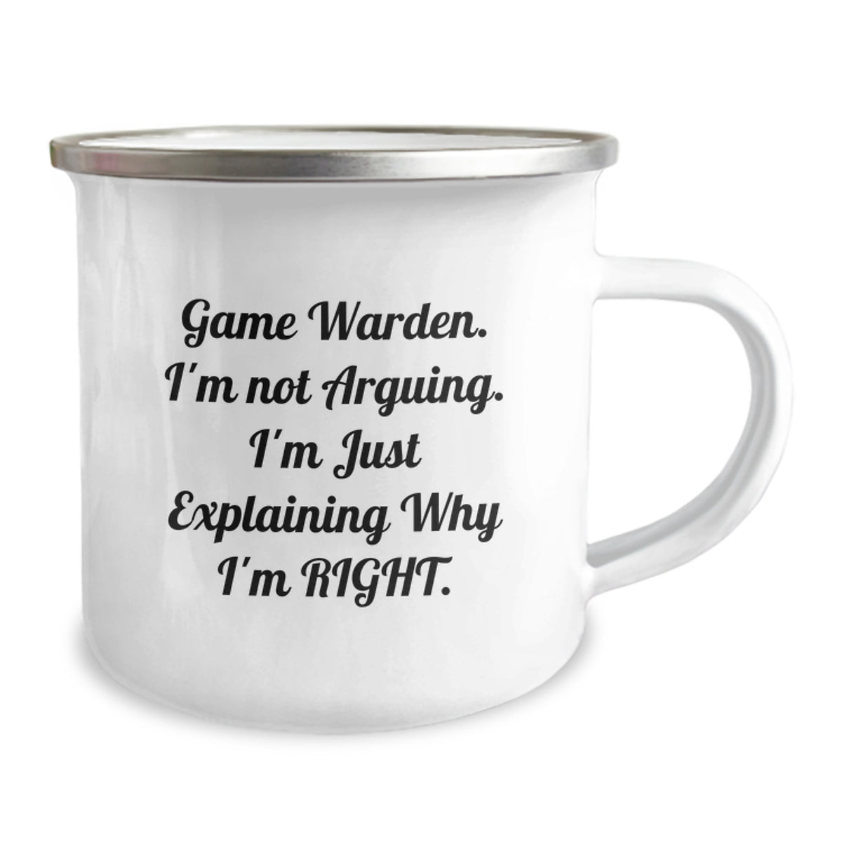 Game Warden Camping Mug Gift for Him - A Righteous Keepsake - Image 2