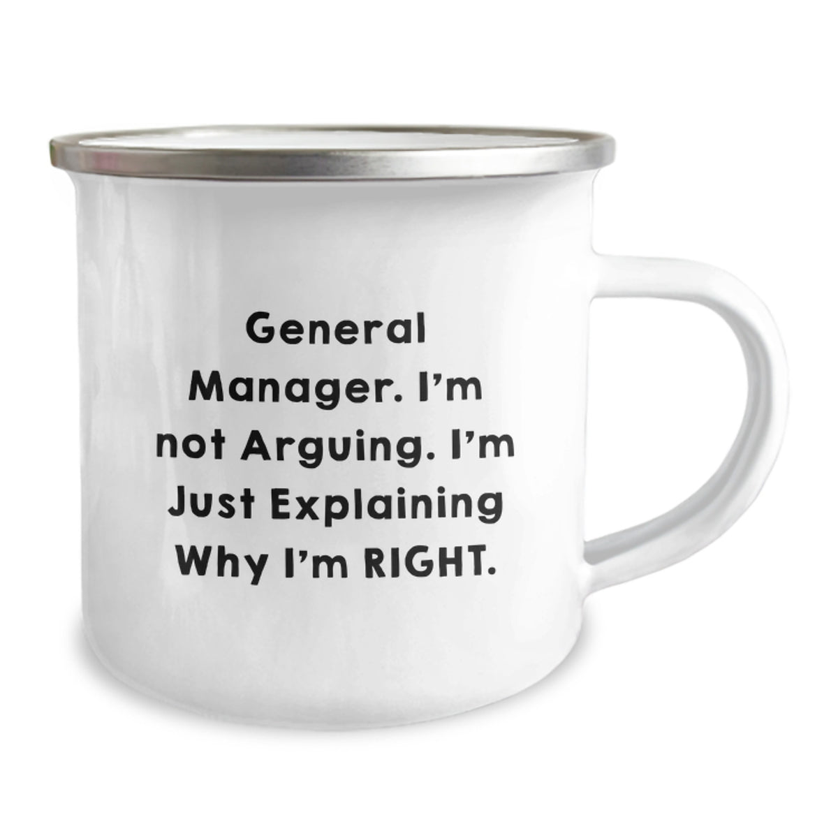 General Manager Gift for Him - A Righteous Keepsake Camping Mug - Image 2