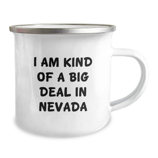 Funny Nevada Gifts for Friends from the Silver State, 'I Am Kind Of A Prime Selection In Nevada' Camping Mug for Men Women Graduation - Image 2