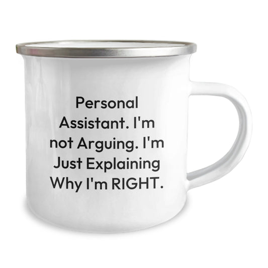 Birthday Gift Personal Assistant Camping Mug for Her Keepsake Present - Image 2