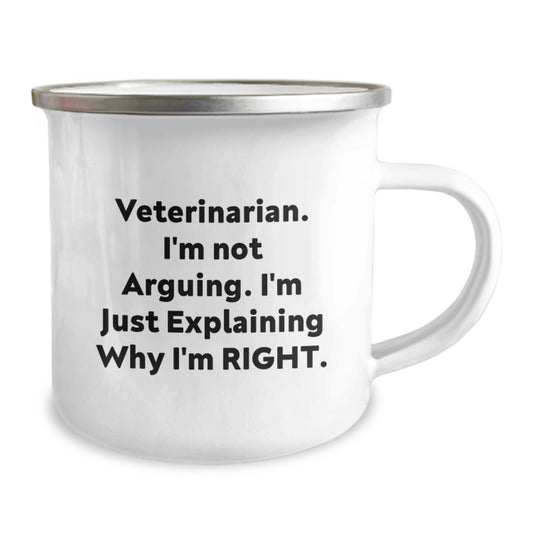 Funny Veterinarian Gifts, Camping Mug, Inspirational Quote for Graduation - Gifts from Friends, Family, Coworkers to Veterinarian Men, Women - Image 2