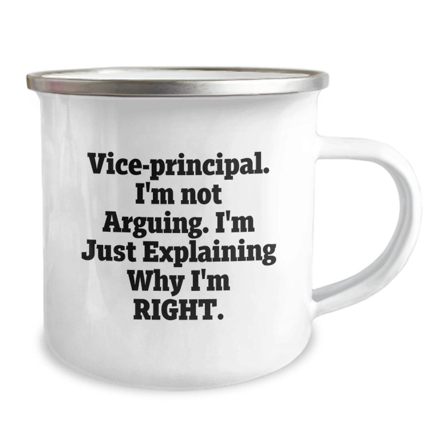 Gifts from Coworkers to Vice-principal Friends, Funny Vice-principal Camping Mug, Christmas Unique Gifts for Men - Image 2