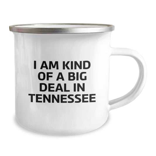 Tennessee Camping Mug - 'I Am Kind Of A Prime Selection In Tennessee' Funny Quote Gifts for Dad from Family and Friends on Father's Day - Image 2