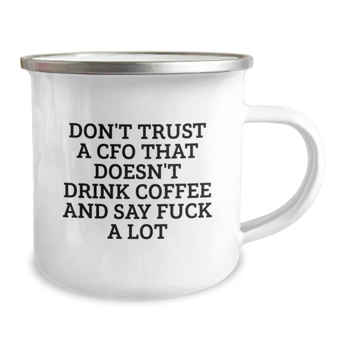 Funny CFO Gifts for Men, Christmas Unique Mugs for CFO Friends, Coffee Lovers Say 'F--k A Lot' Quote - Image 2