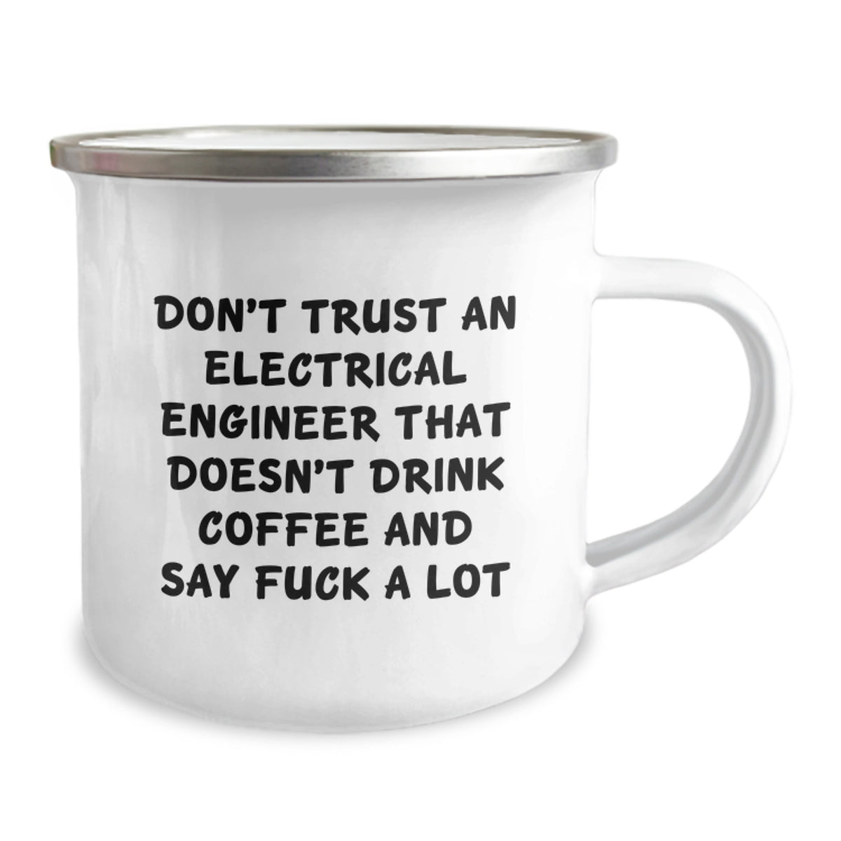 Electrical Engineer Gift for Him - A Humorous Keepsake Camping Mug - Image 2