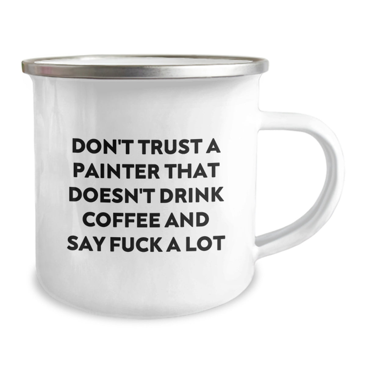 Bold Painter Novelty Camping Mug for Friends Birthday Gift - Image 2