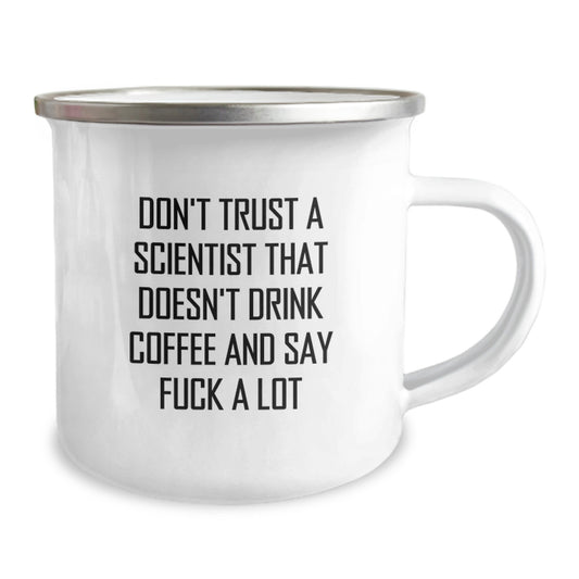 Gifts from Friends for the Scientist Who Drinks Coffee, Funny Scientist Mugs, Unique Christmas Unique Gifts for Him - Image 2