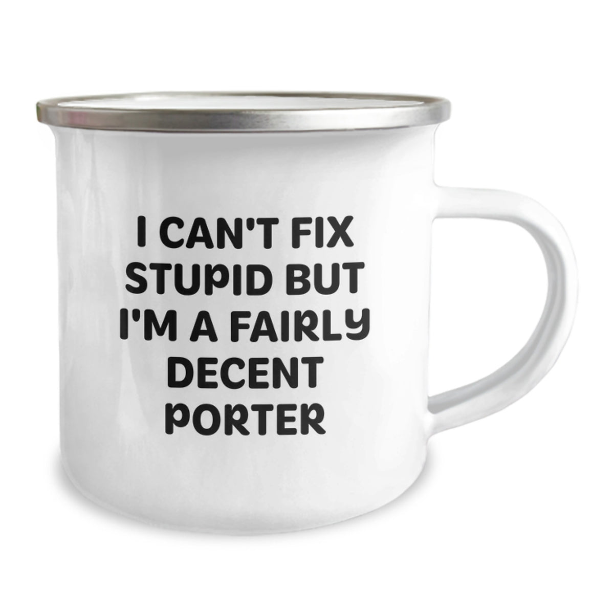 Porter Keepsake Camping Mug for Him Christmas Gift - Image 2