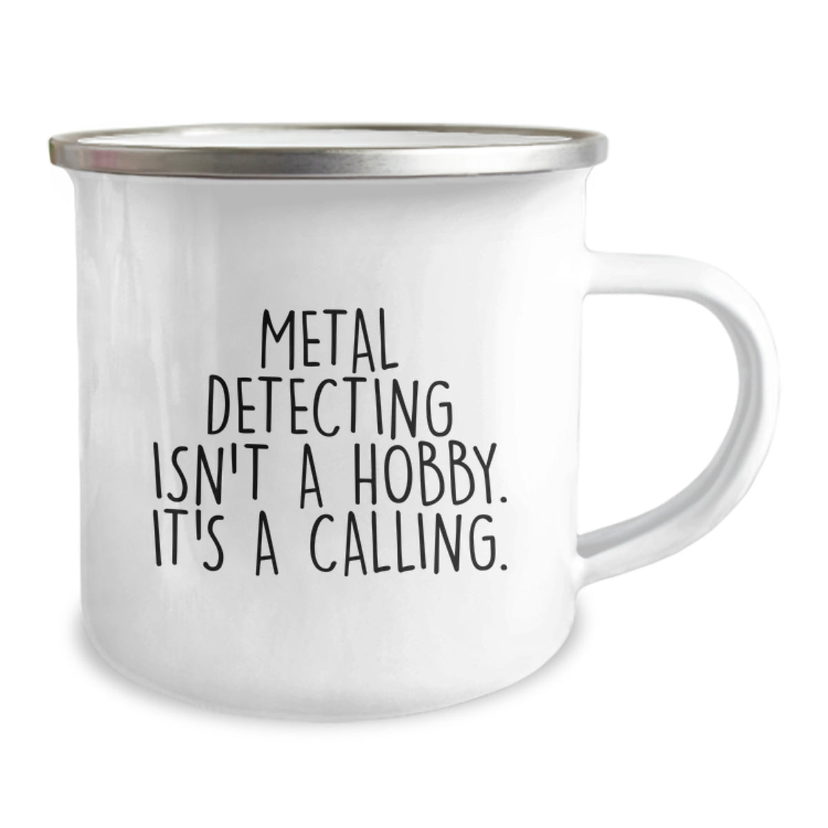 Christmas Gift for Her Metal Detecting A Calling Quote Camping Mug - Image 2