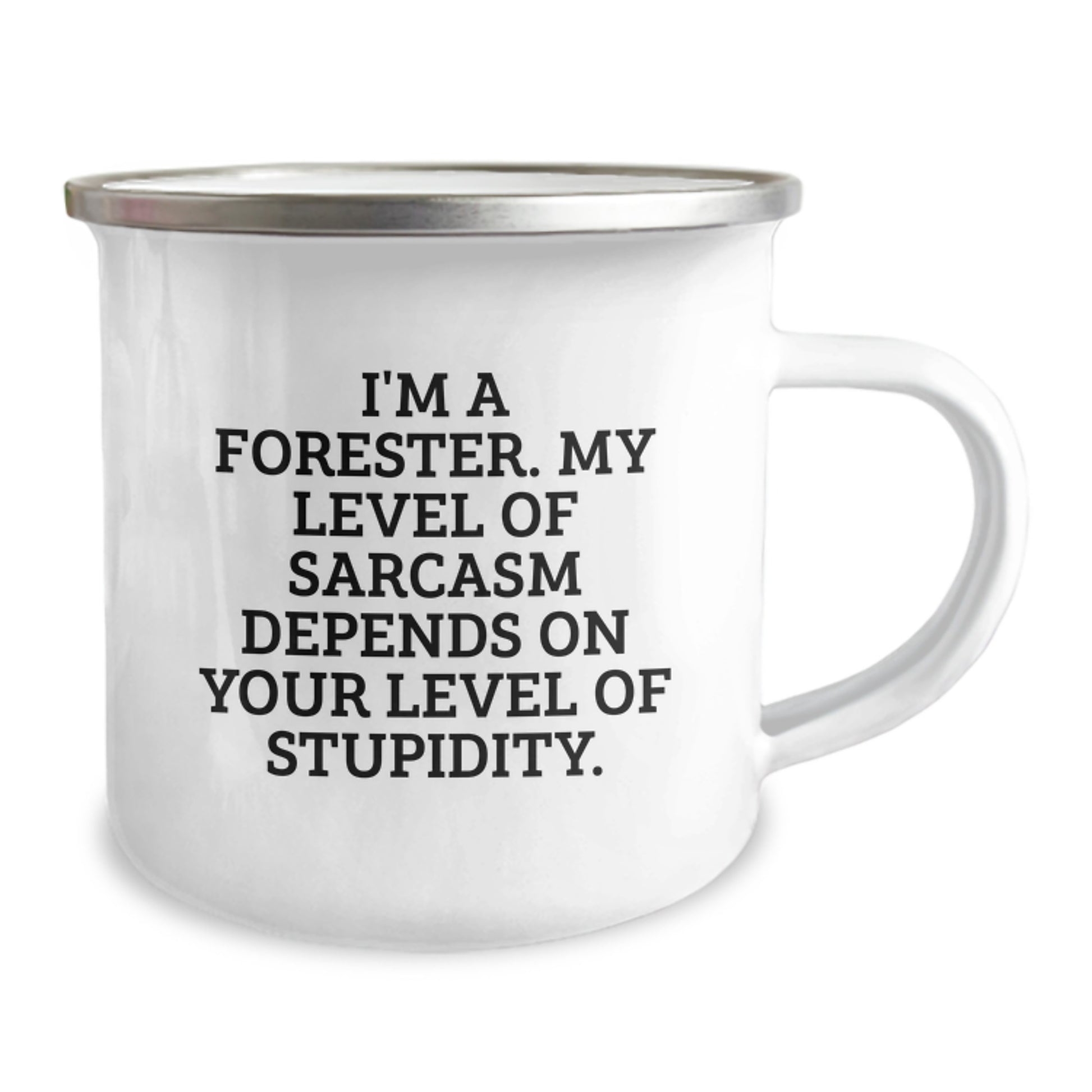 Funny Forester Gifts for Him Birthday Unique Camping Mug I'm a Forester Mug with Sarcasm Humor from Friends - Image 2