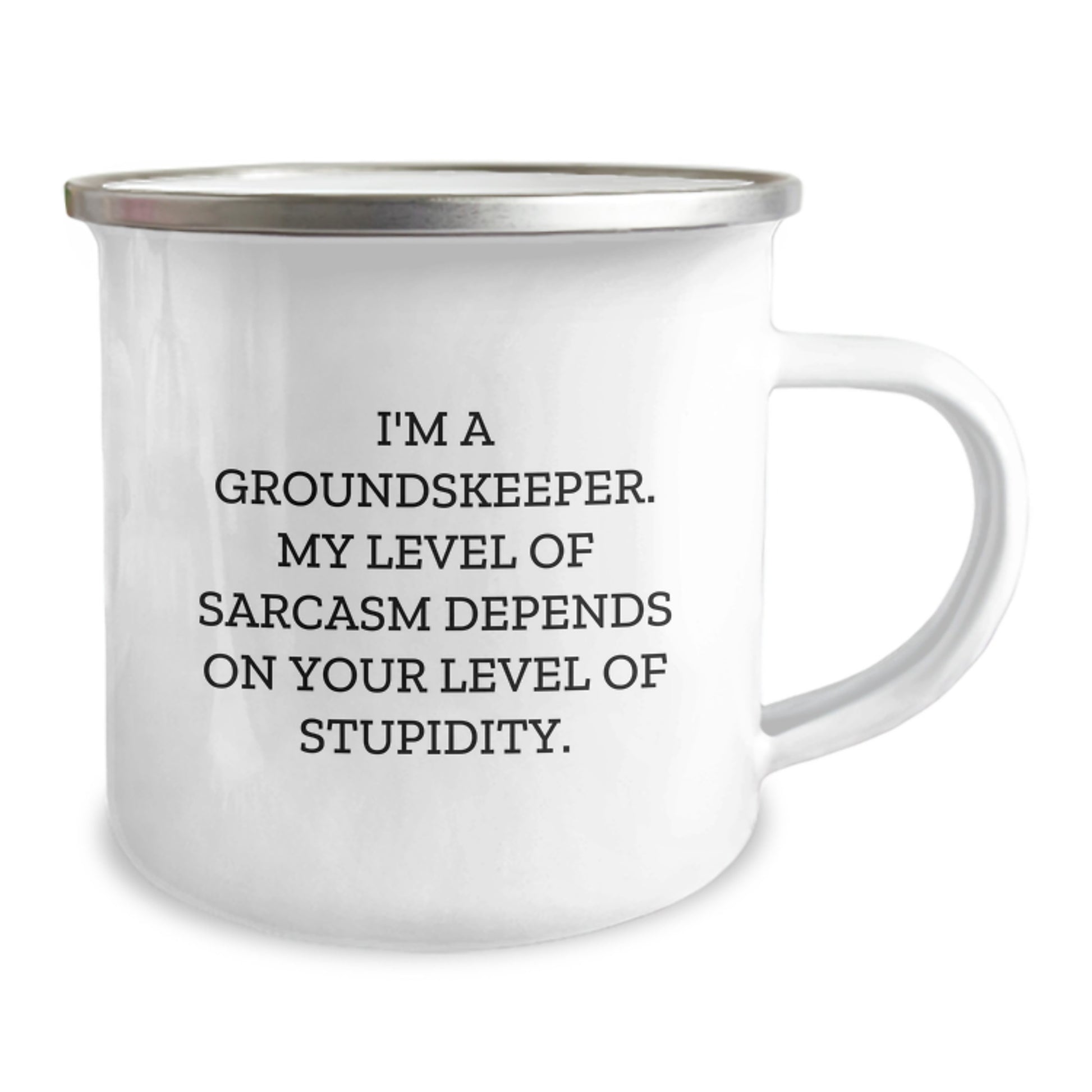 Funny groundskeeper Gifts from Friends, Men, Women, or Family for groundskeeper Graduation Unique Gifts Camping Mug - Image 2