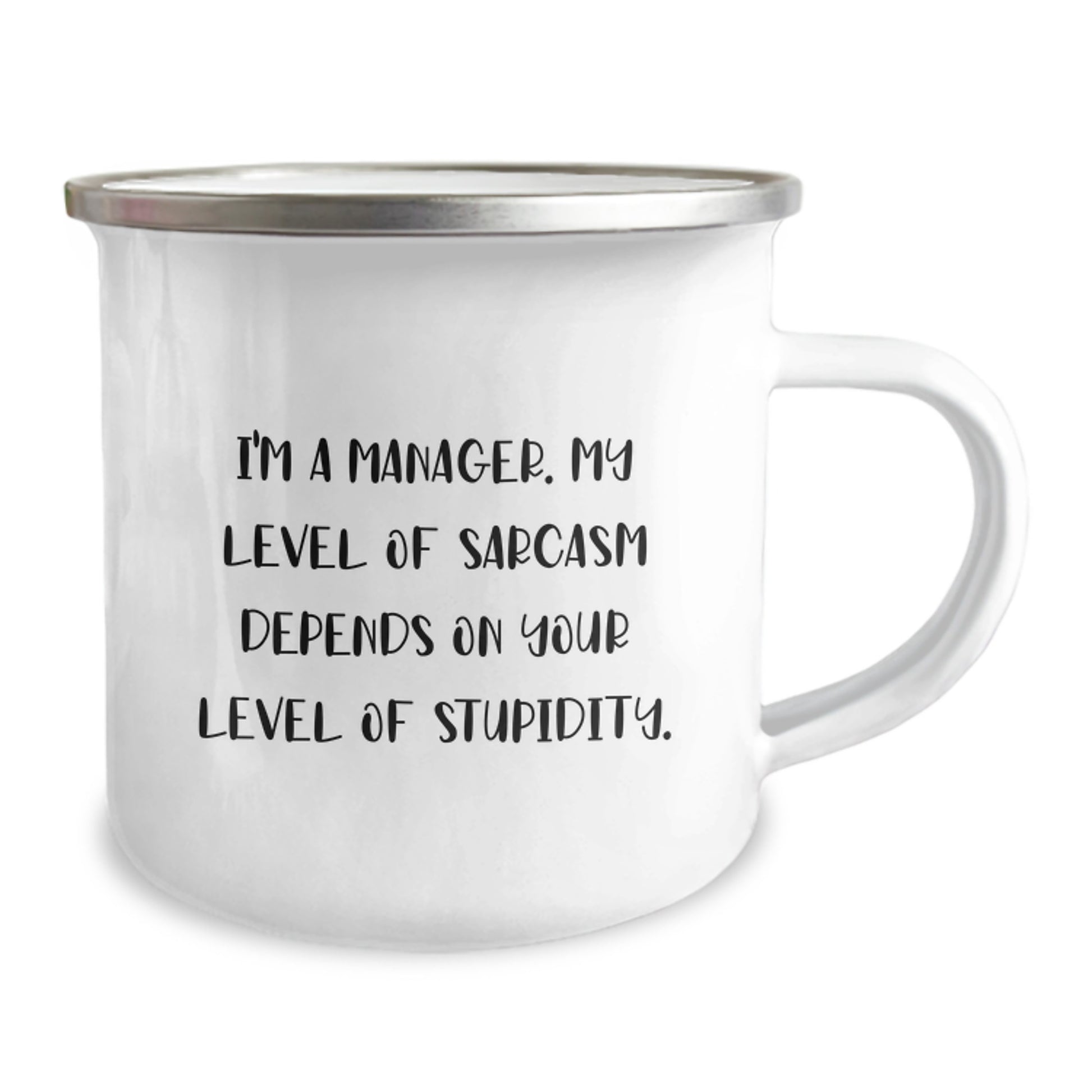 Funny Manager Christmas Unique Gifts - I'm A Manager Camping Mug for Men, Women, Coworkers, Family - Image 2