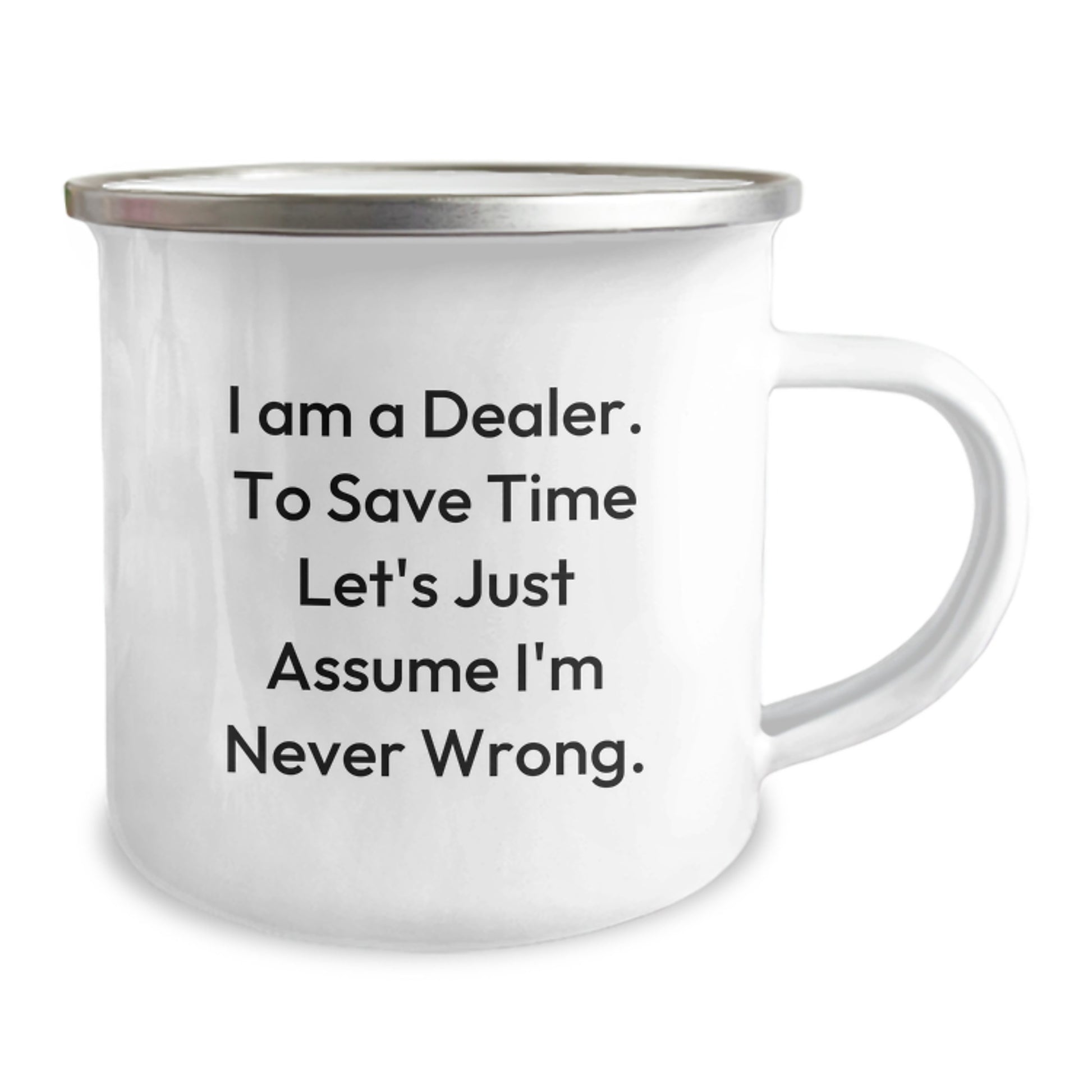 Funny Dealer Gifts, Christmas Unique Mugs for Dealers, Camping Mug Quote - Gifts from Friends to Family - Image 2