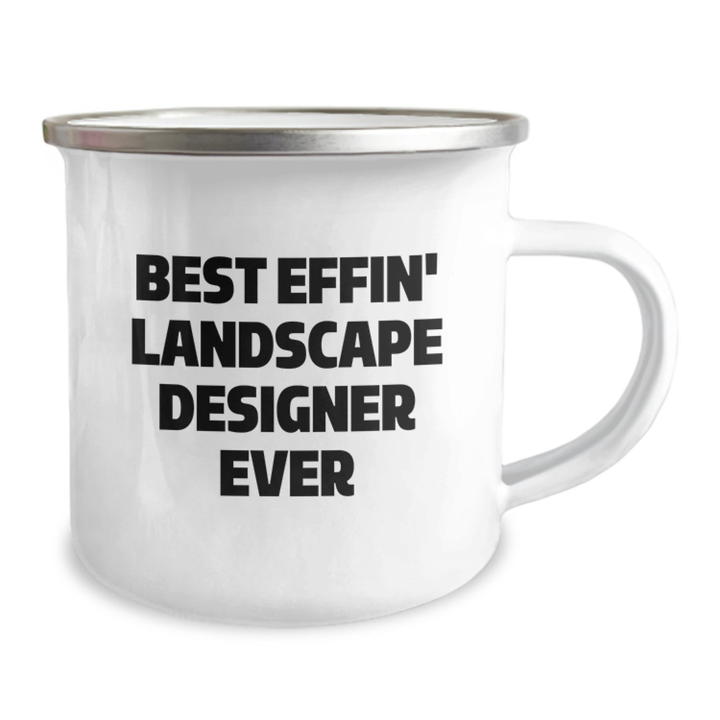 Funny Landscape Designer Gifts from Friends - Best Effin' Landscape Designer Ever Birthday Unique Mugs for Landscape Designers Campings - Image 2