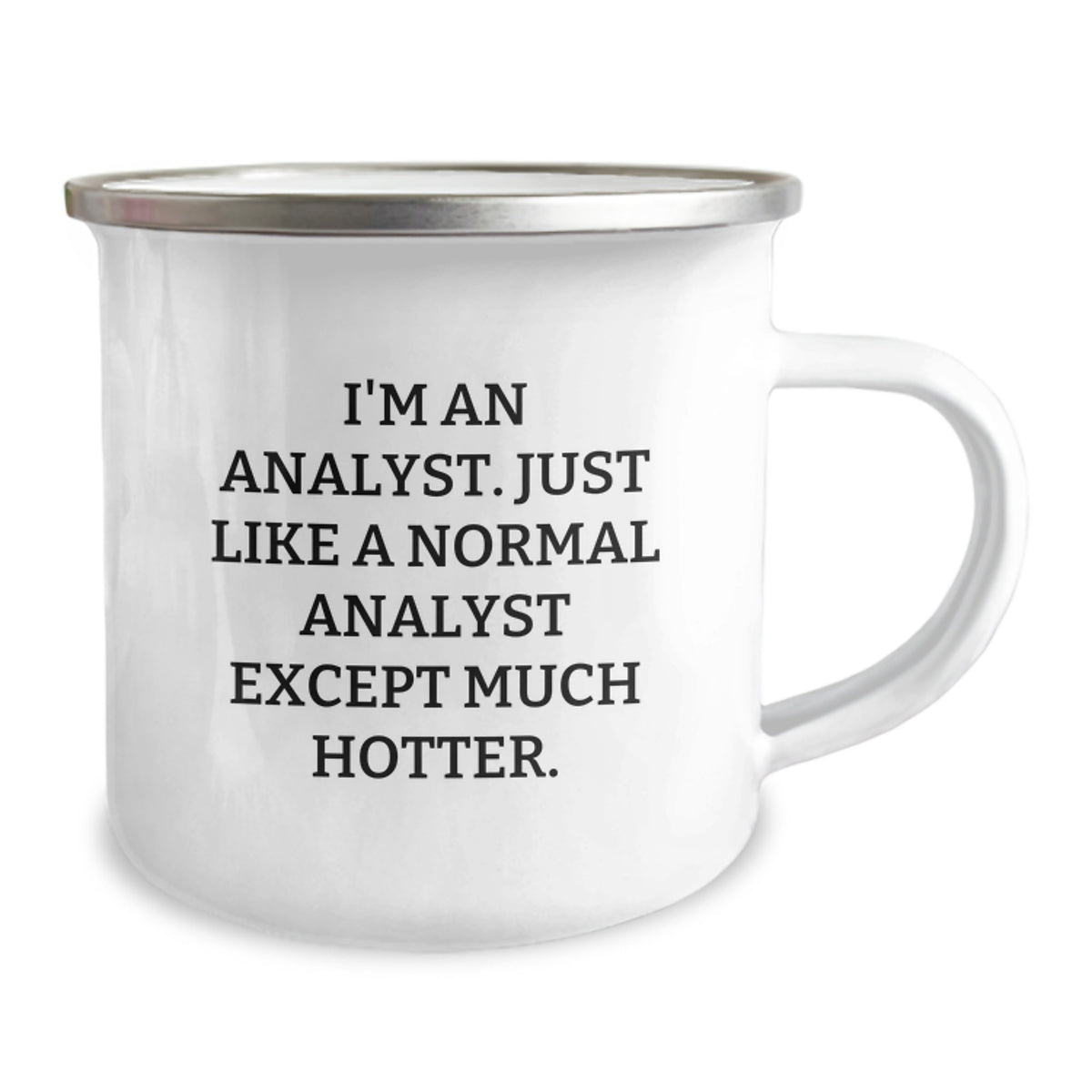 Funny Analyst Gifts for Her - I'm An Analyst Camping Mug, Perfect for Mom's Day Unique Gifts from Family, Coworkers, Friends - Image 2