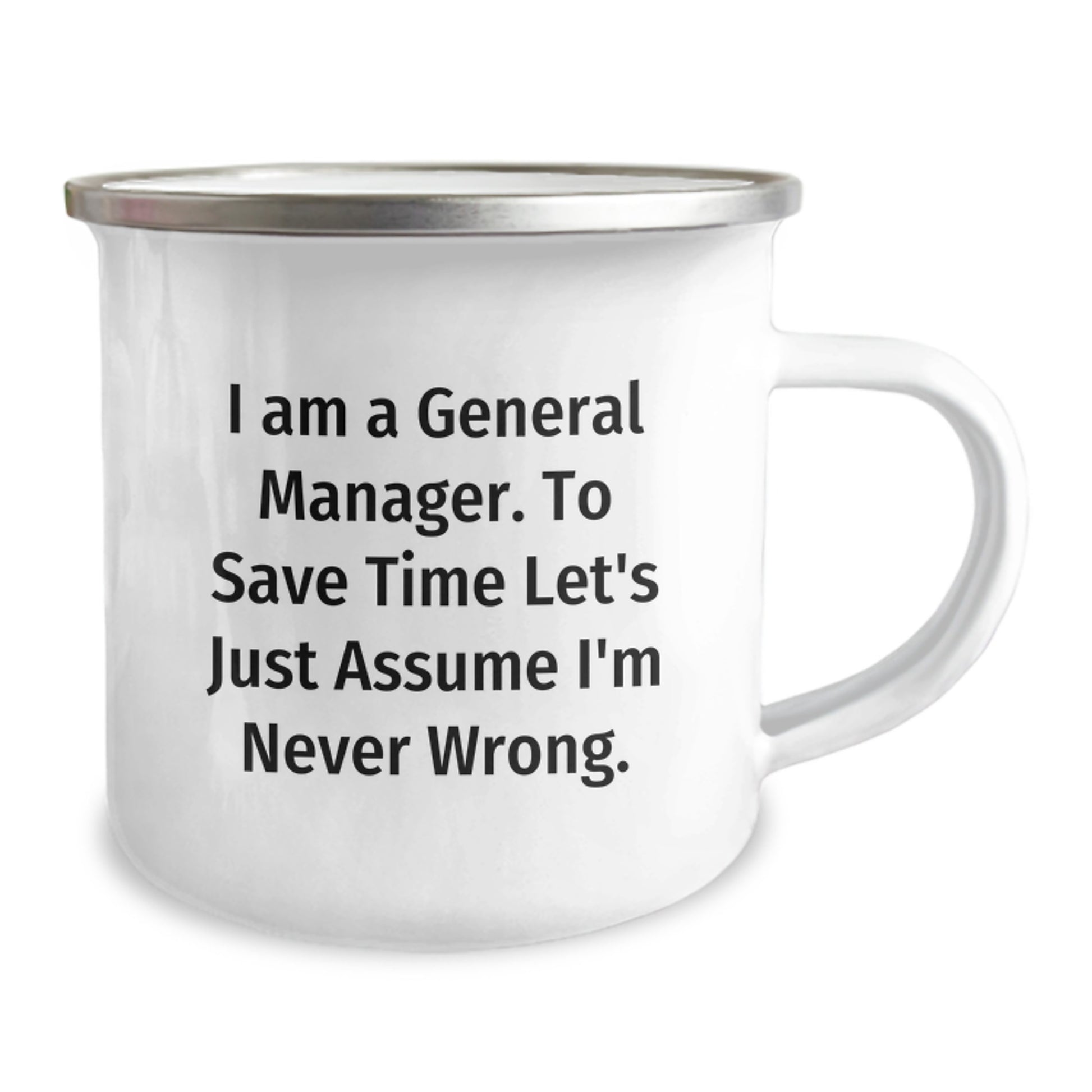 Funny General Manager Camping Mug Gifts for Men from Family on Christmas Morning - Image 2