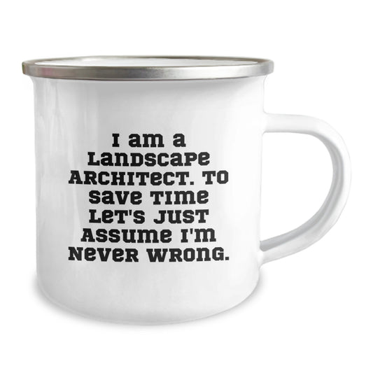 Funny Landscape Architect Gifts for Men, Unique Camping Mug, Graduation Unique Gifts from Friends, Gifts for Landscape Architect - Image 2