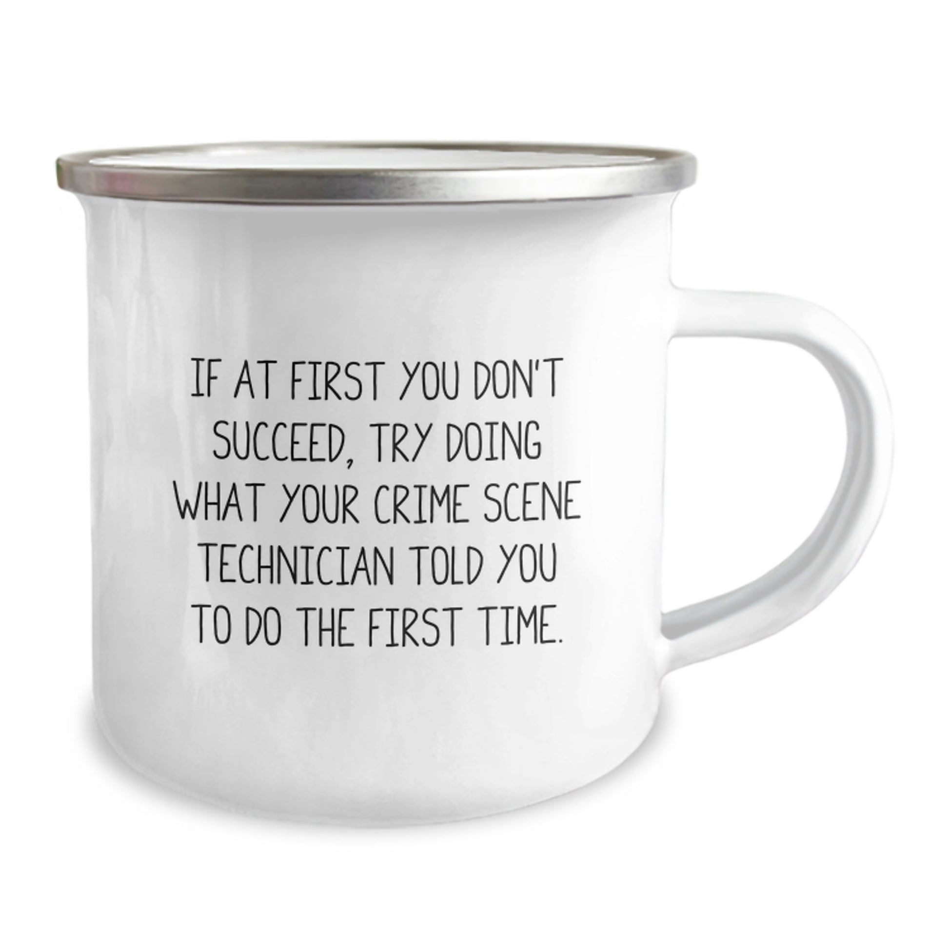 Cute Crime Scene Technician Gifts for Friends, Unique Graduation Unique Gifts from Family, Funny Camping Mug for Crime Scene Technician - Image 2