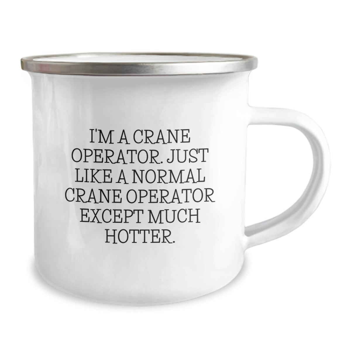 Funny Crane Operator Gifts for Men - Inspirational Camping Mug for Graduation - Unique Gifts from Friends - Image 2