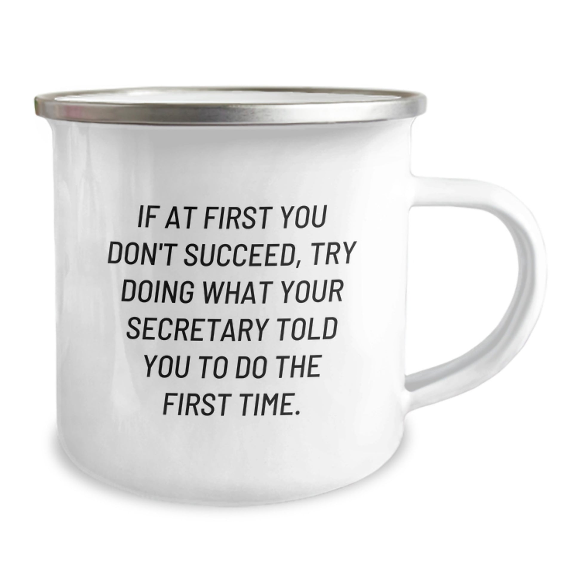 Cute Secretary Gifts from Men Unique Valentine's Unique Secretary Camping Mug - Image 2