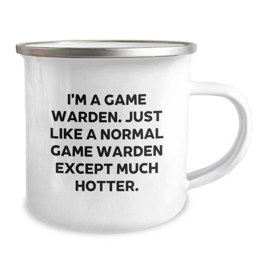 Funny Game Warden Gifts from Men to Game Wardens, Camping Mug for Father's Day Unique Gifts - Image 2