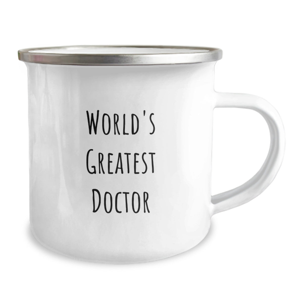 Funny Gifts from Friends to Doctor - 'World's Greatest Doctor' Camping Mug Birthday Unique Gifts - Image 2