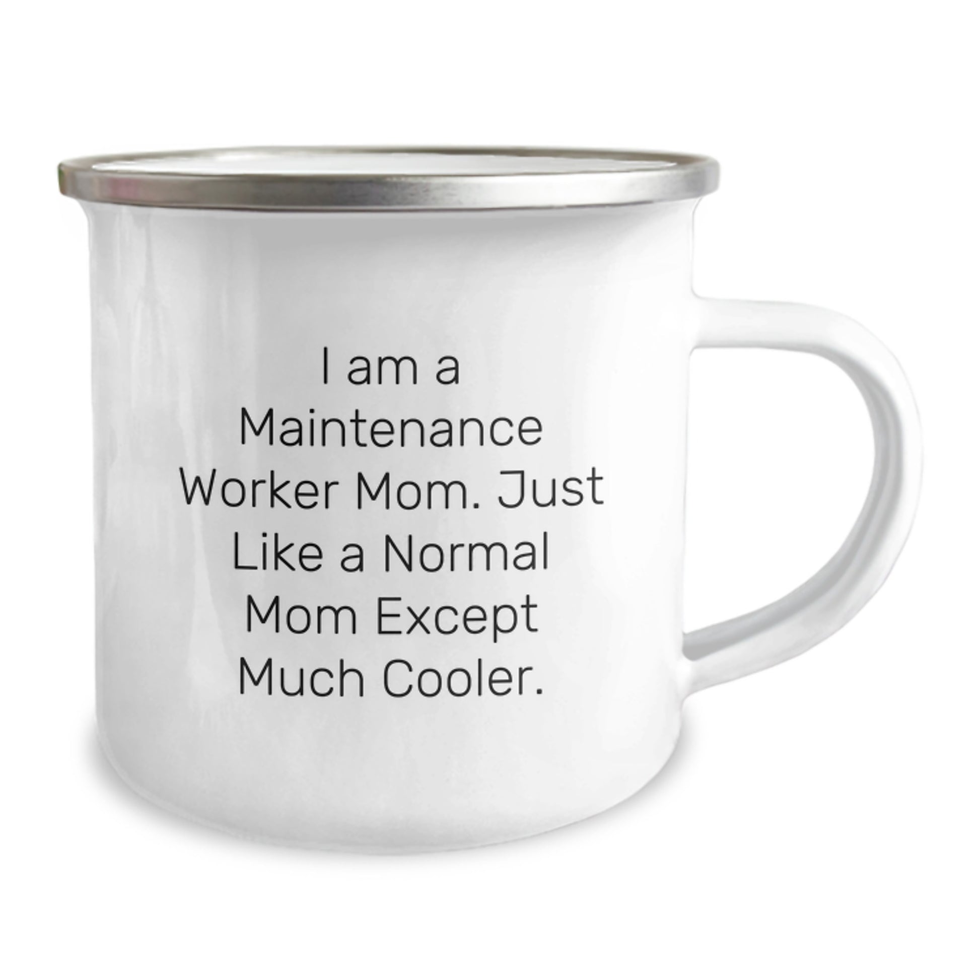 Maintenance Worker Mom Gifts, Funny Camping Mug for Birthday, 'I Am A Maintenance Worker Mom' Quote, Gifts from Family to Maintenance Worker Men - Image 2
