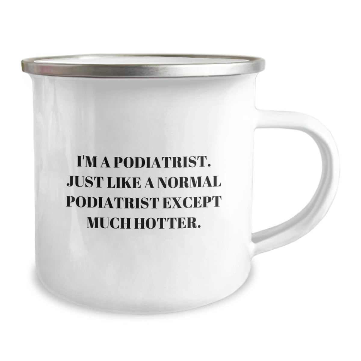 Funny Podiatrist Gifts from Men, Unique Valentine's Unique Gifts for Podiatrist Friends, Camping Mug - Image 2