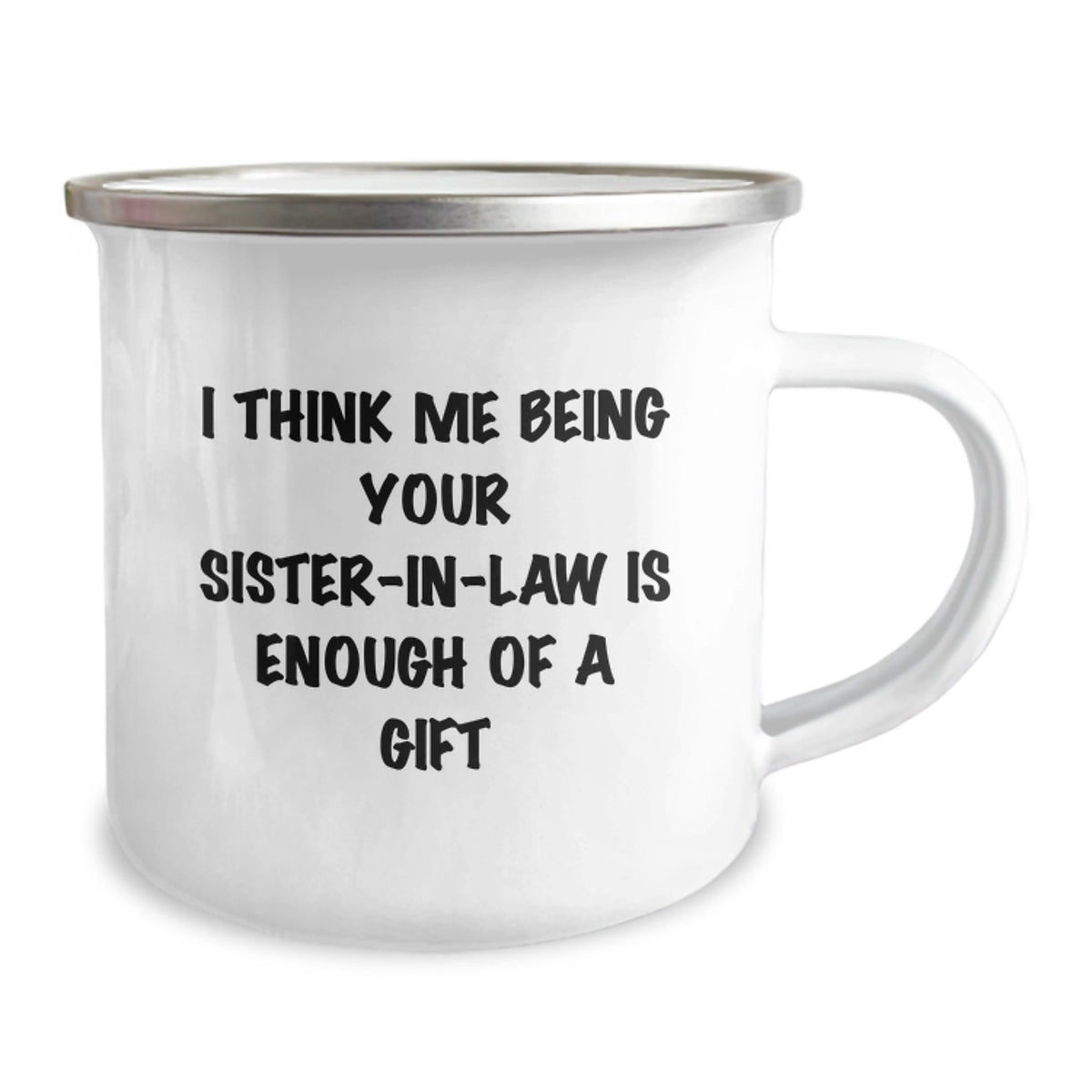 Funny Sister-in-law Gifts from Sister, Sister-in-law Camping Mug for Camping Lover, Great Father's Day Unique Gifts - Image 2