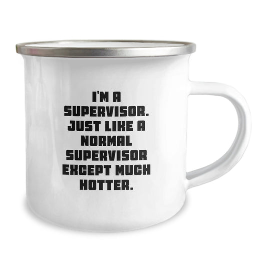Funny Supervisor Gifts for Men, Women, Coworkers - Supervisor Camping Mug, Perfect for Mother's Day Unique Gifts - Image 2