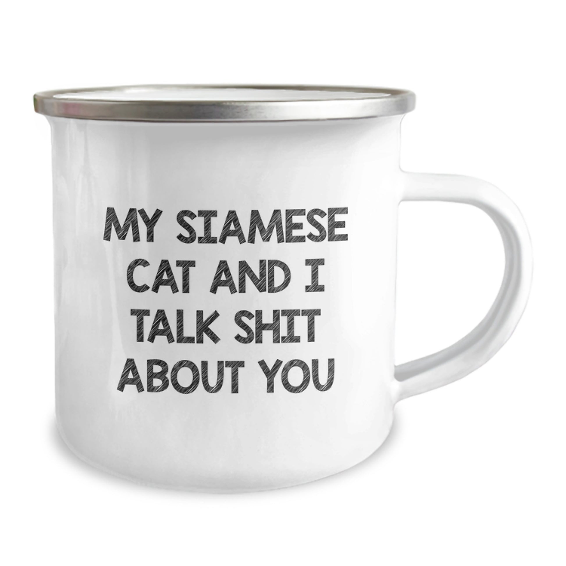 Funny Siamese Cat Gifts for Cat Lovers, Valentine's Unique Mugs for Friends - Image 2