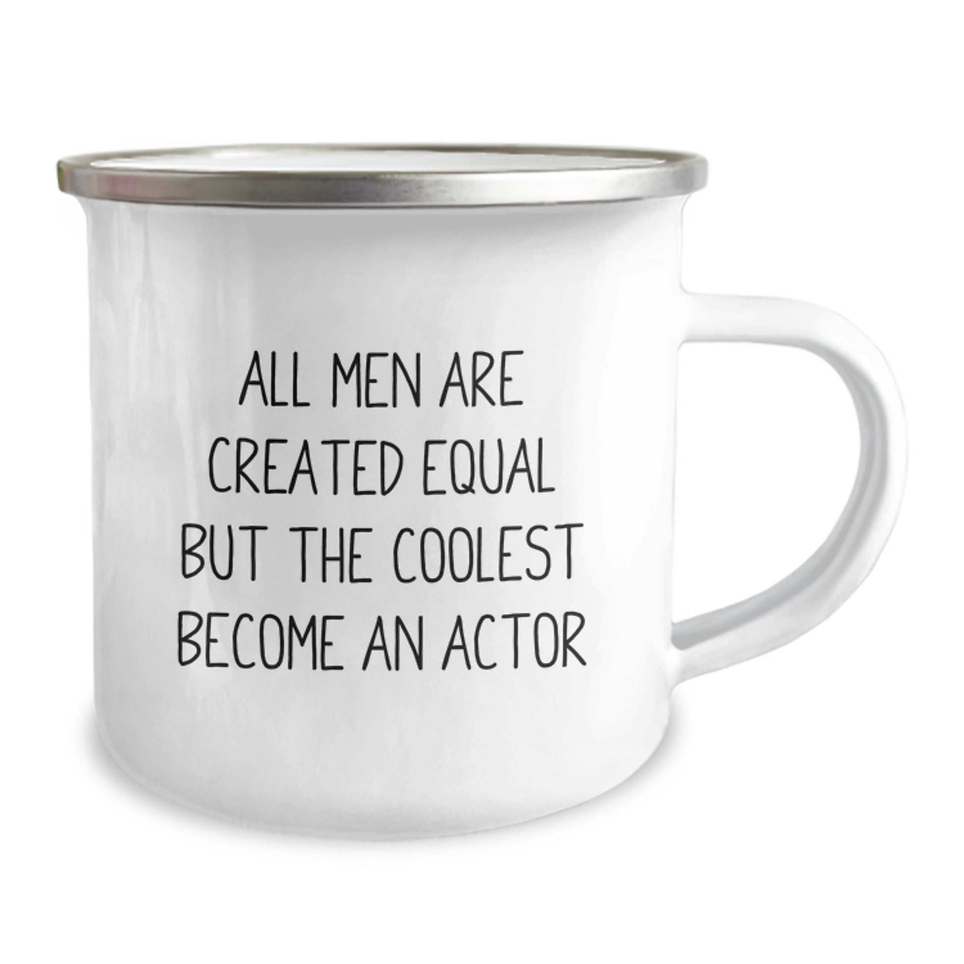 Actor Keepsake Camping Mug for Him Birthday Gift with Quote Print - Image 2