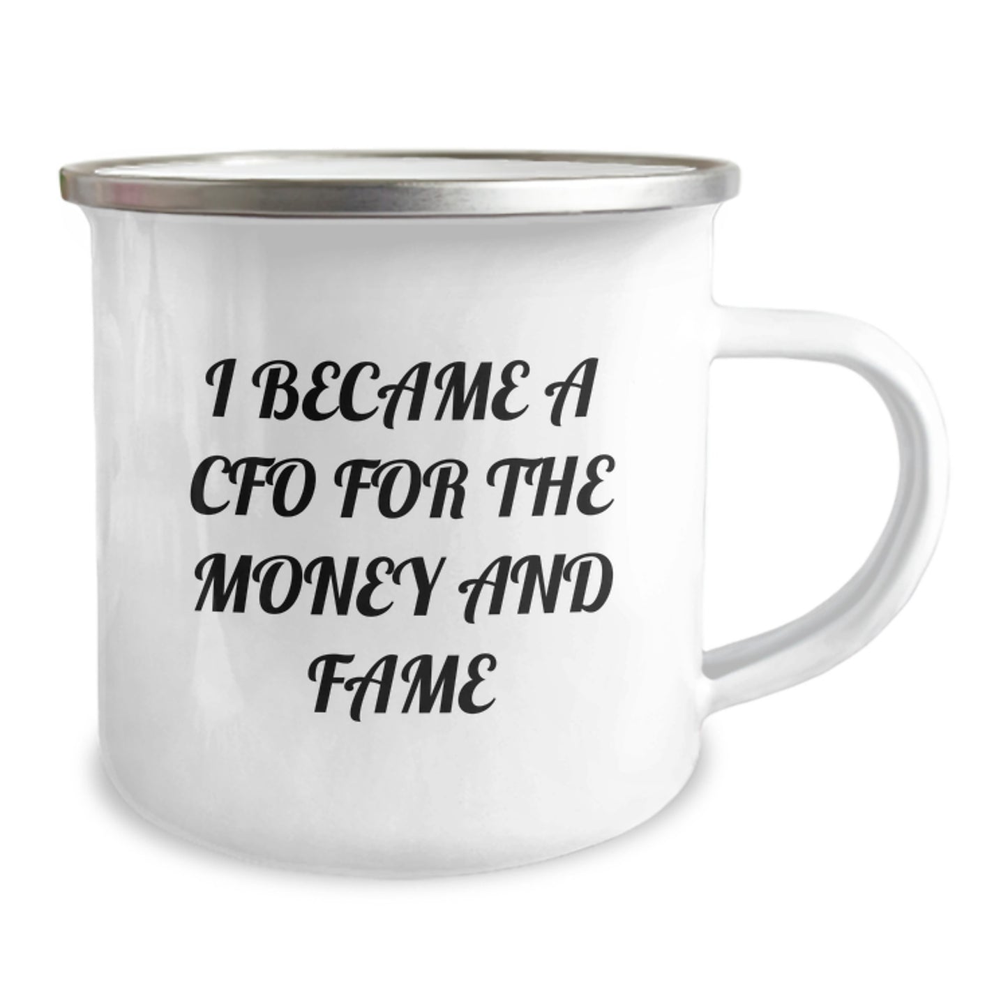 Gifts from Friends, Funny CFO Mug for Men, Women, or Coworkers, Camping Mug, Unique Christmas Unique Gifts - Image 2