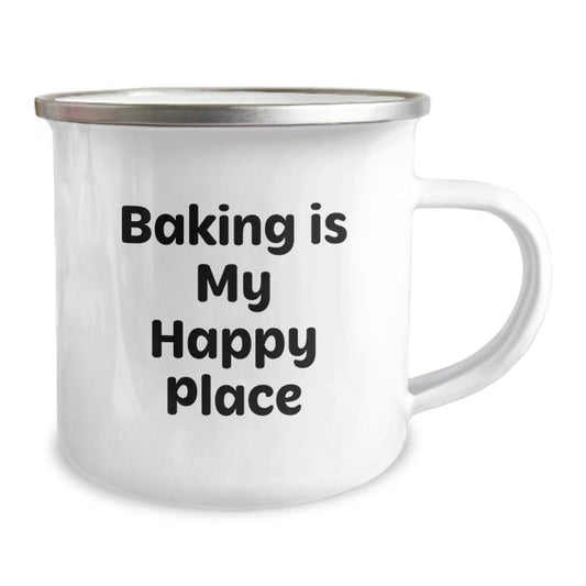 Funny Baking Gifts for Women from Husband on Valentine's Unique Camping Mug - Image 2