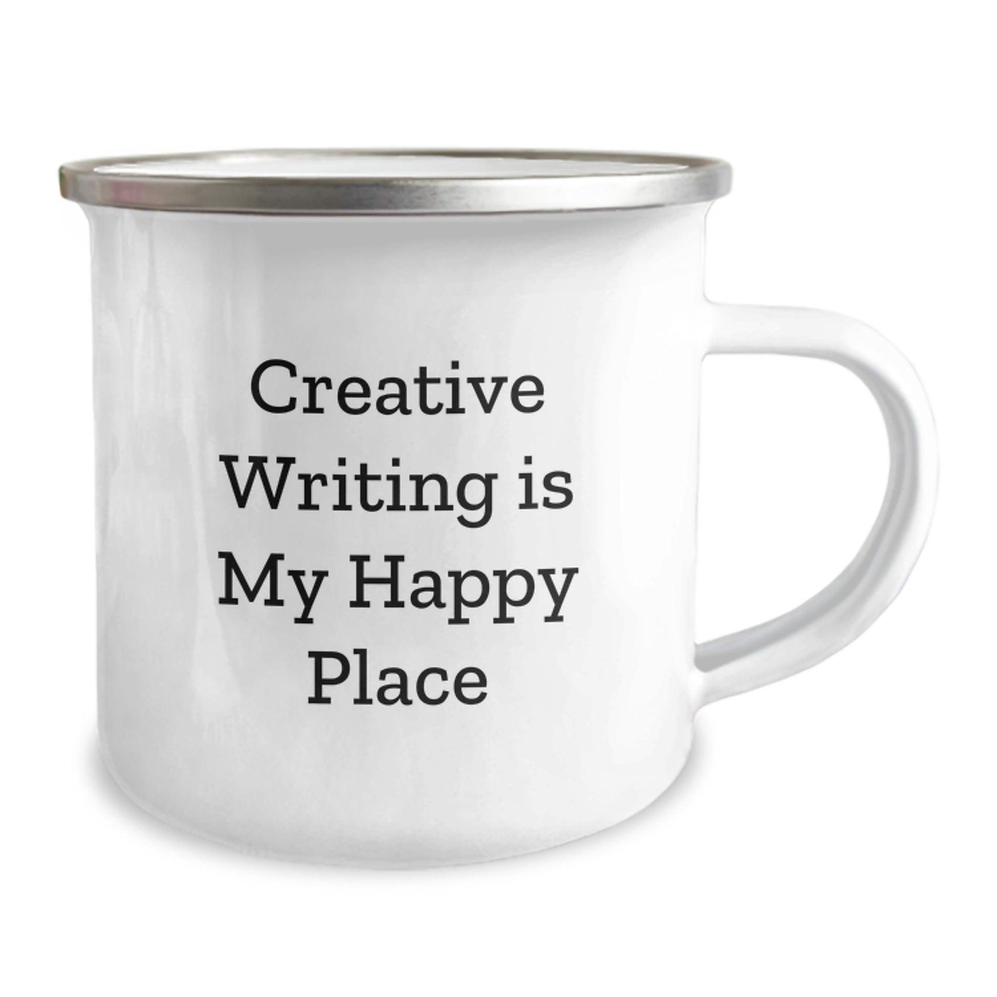 Creative Writing Enthusiast Gifts from Friends, Unique Valentine's Gifts for Creative Writing Lovers, Funny Camping Mug - Image 2